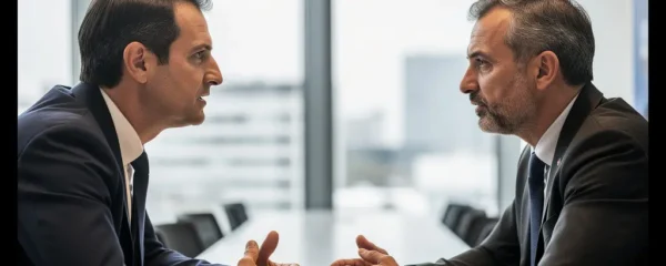 Élus CSE en réunion de travail analysant un dossier PSE